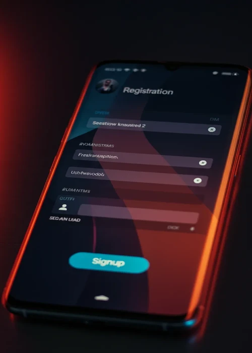 Interface de la page d'inscription de Billionaire Spin Casino montrant un formulaire et un bouton 'S'inscrire' avec des jeux de casino en arrière-plan.